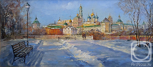 Iarovoi Igor. Laurel on a winter day