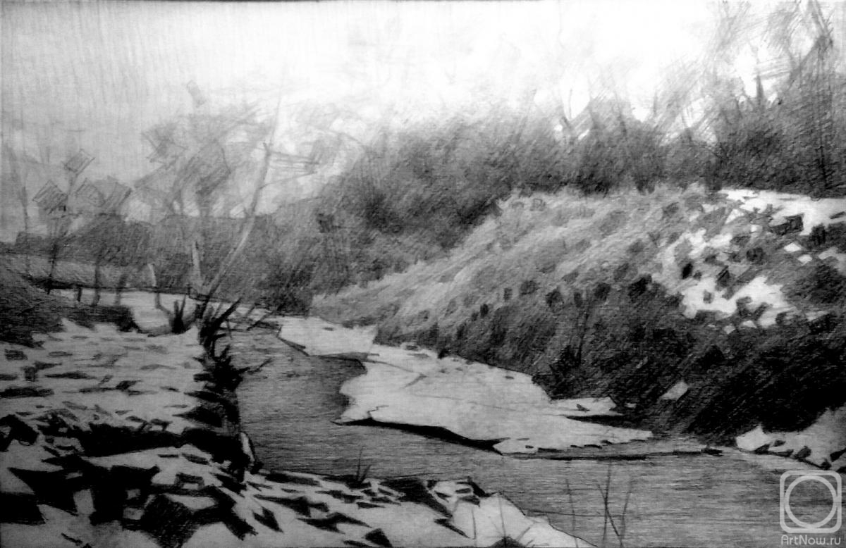 Deryabin Oleg. Mountain river in spring