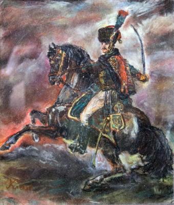 Horse Chasseur of the Imperial Guard. Klenov Sergey