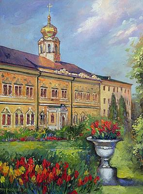 Moscow Theological Academy. May tulips. Iarovoi Igor