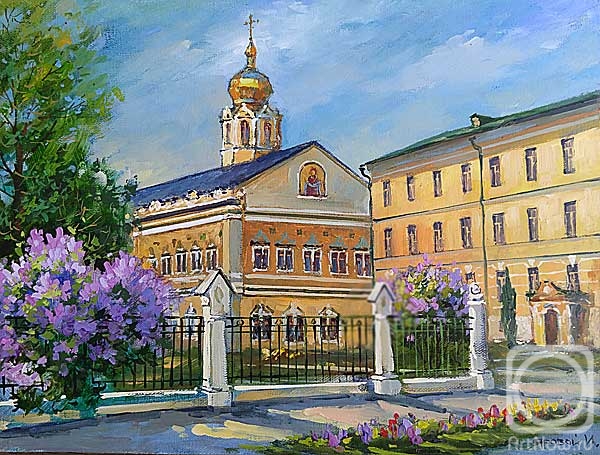 Iarovoi Igor. Moscow Theological Academy. Lilac blooms