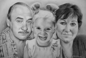 Family portrait. Novodvorskaya Alexandra