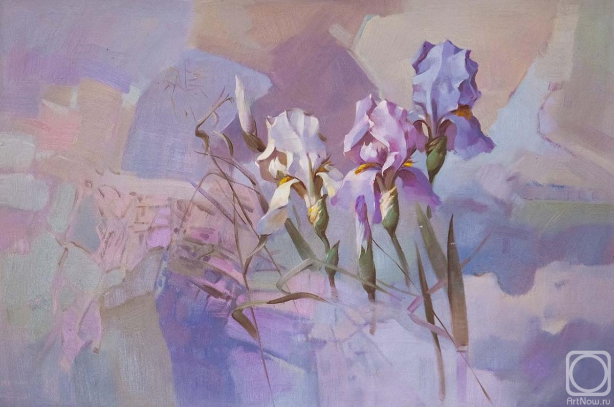 Gomes Liya. Lilac Irises
