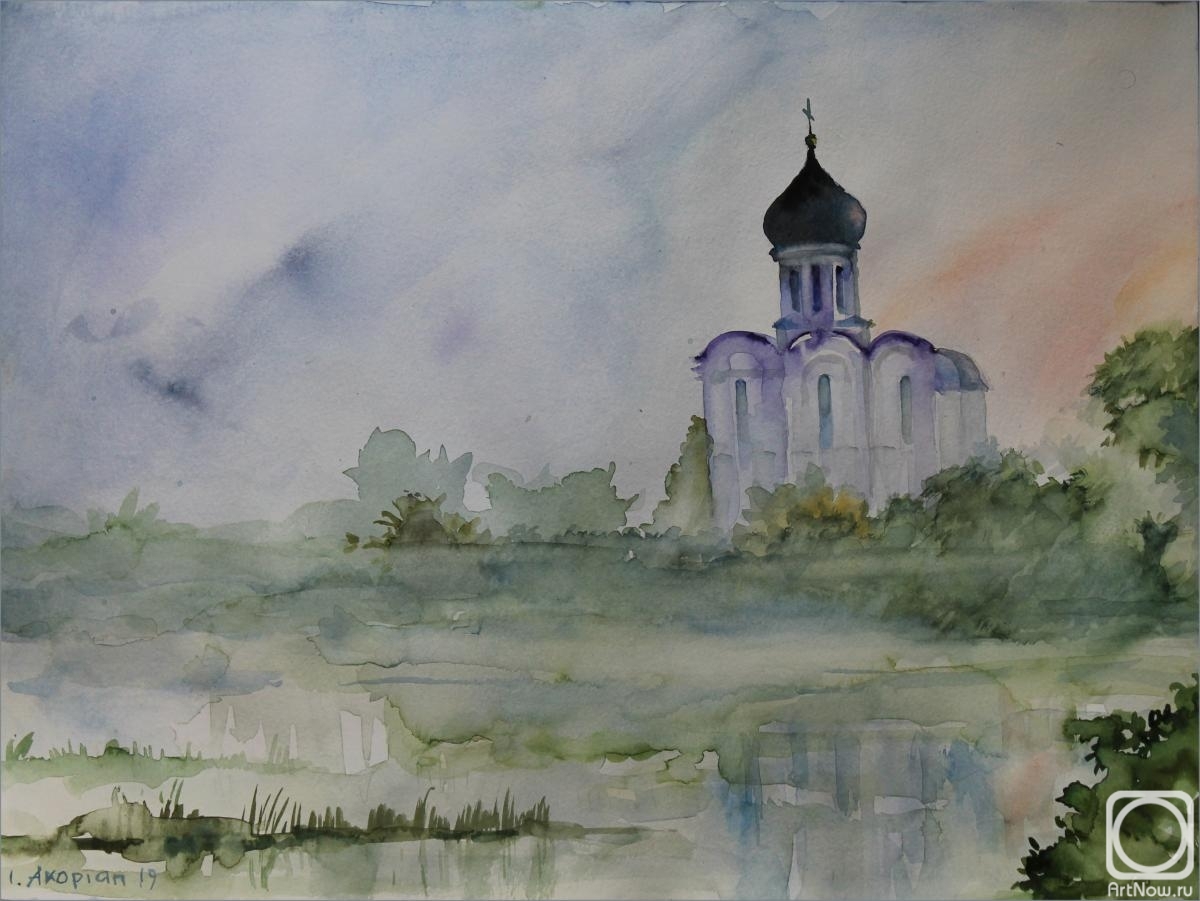 Akopian Ivan. Church in the Mist