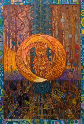 Mystical fox. Trubachov Artem