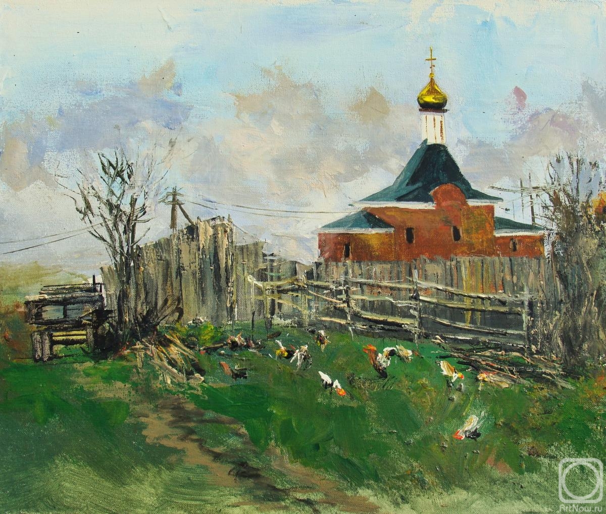 Lednev Alexsander. Church in Smolkino