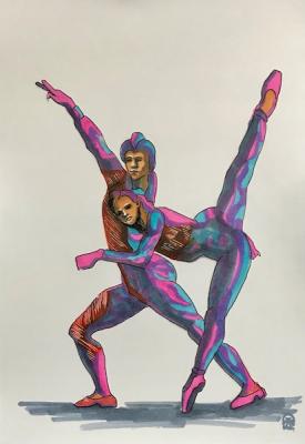 Dancers (sketch)