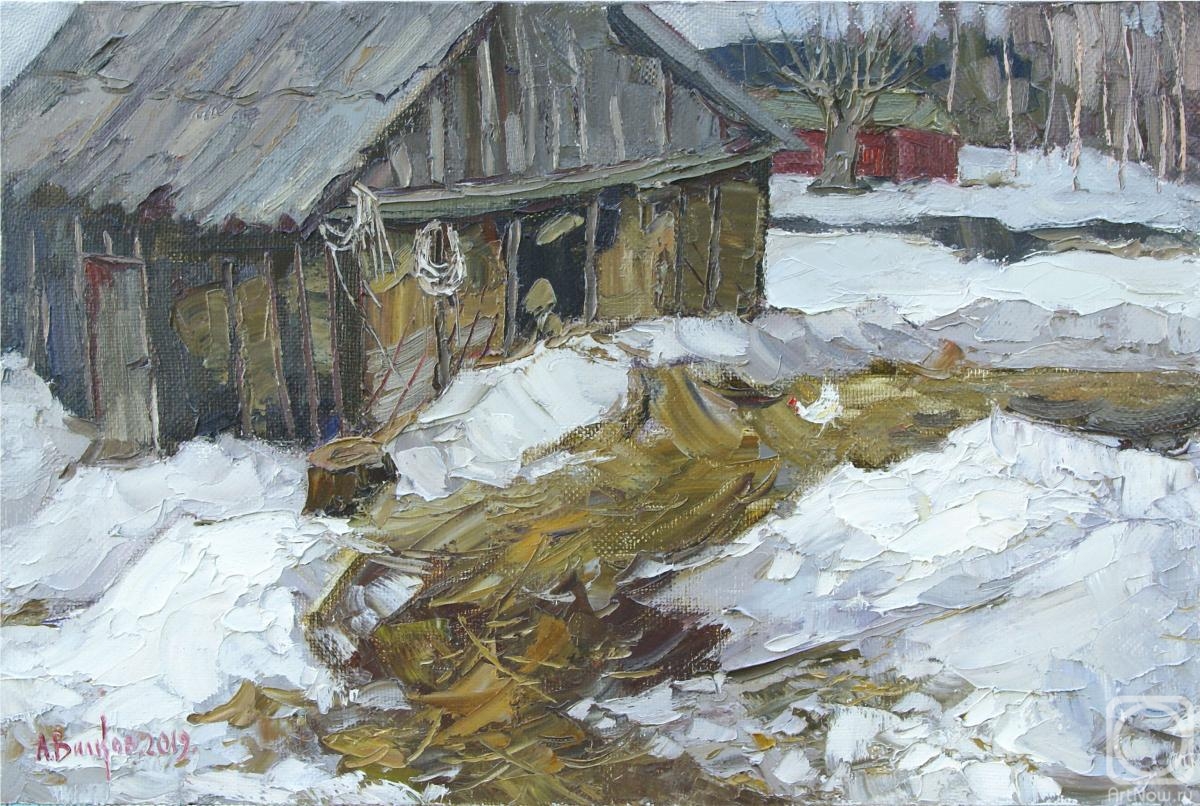 Vikov Andrej. Varvarovka. Snow melts
