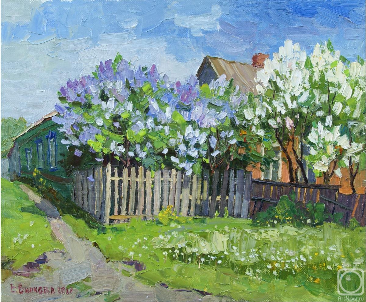 Vilkova Elena. Lilac blooms