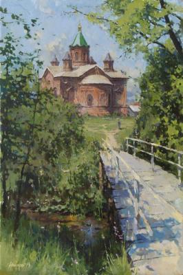 View of the Trinity Church. Ozerki village. Zhilov Andrey