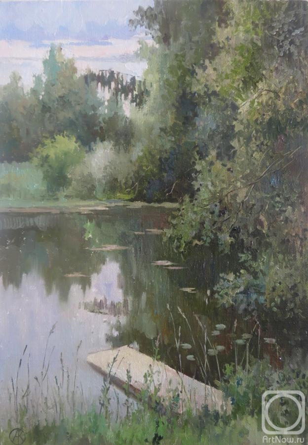 Goryunova Olga. The pond in Yarovo