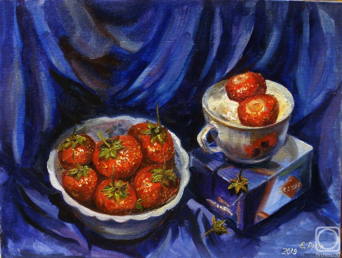 Ripa Elena. Strawberries with cream