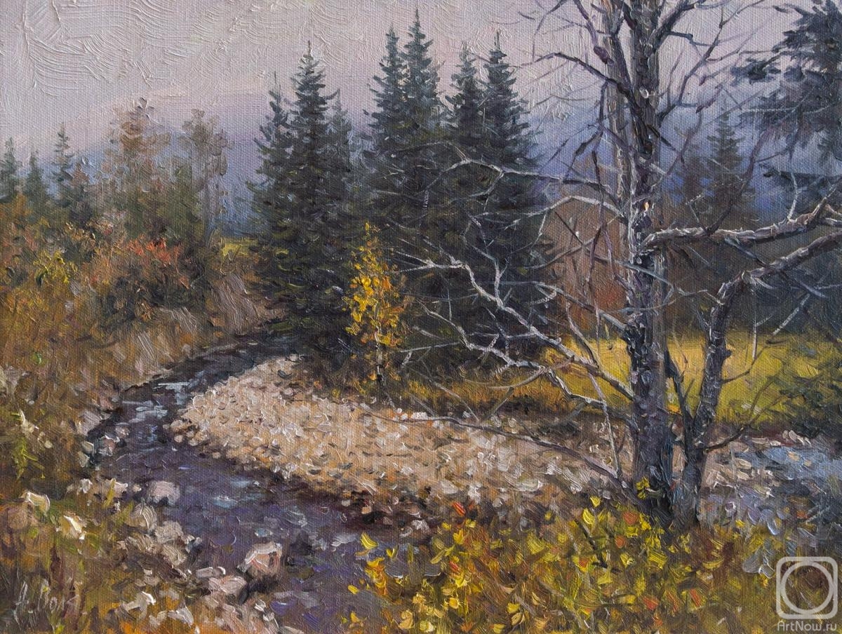 Volya Alexander. Autumn, small river