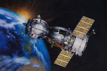Soyuz spaceship. Conquering space. Kamskij Savelij
