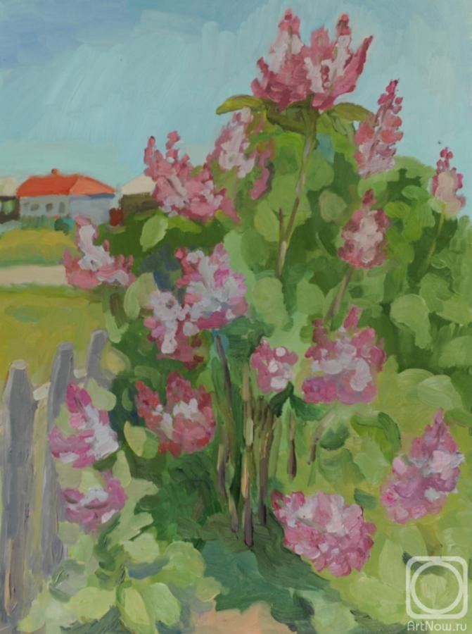 Yavisheva Tatiana. Lilac bush