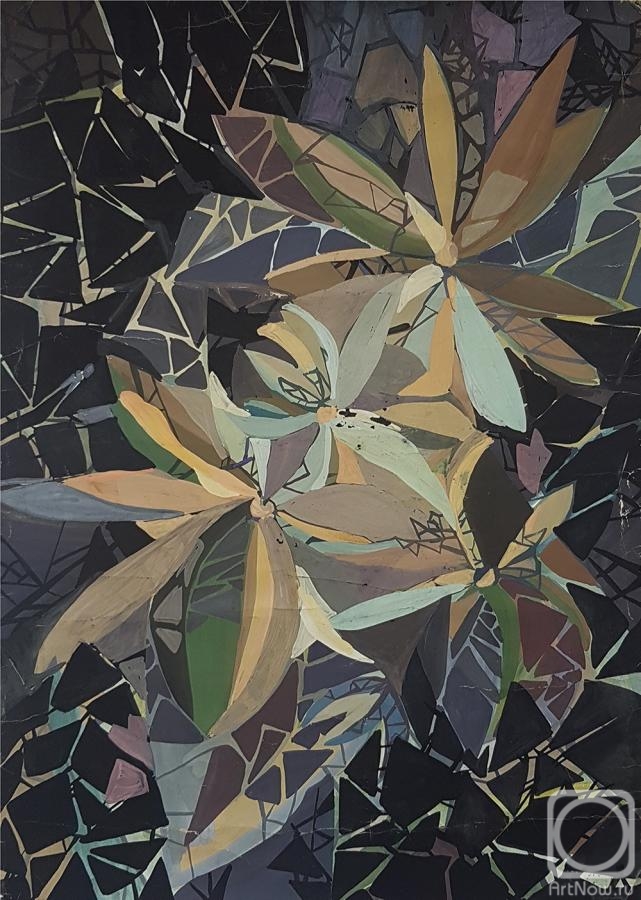 Petrovskaya-Petovraji Olga. Mosaic flowers