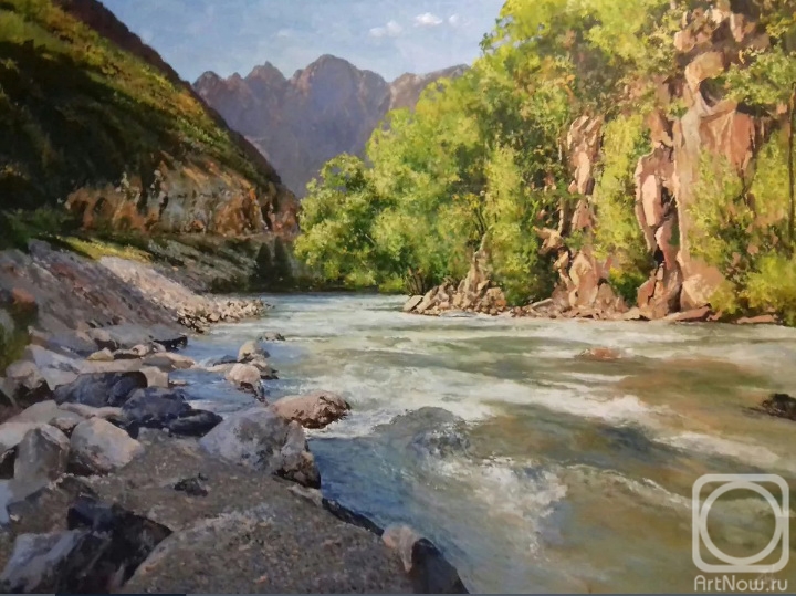 Shahramanyan Vagan. Mountain Stream