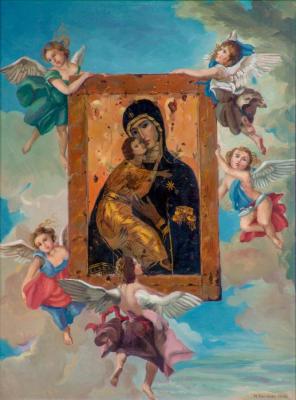 The return of the icon of our lady of Vladimir