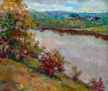 Autumn. The old course of the Volga river. Grigoryan Mike