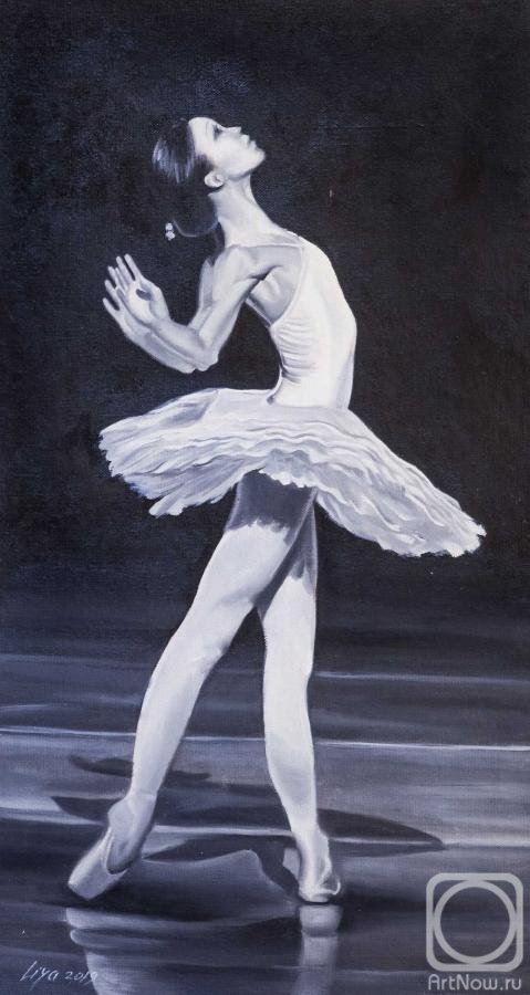 Gomes Liya. Ballerina. Dance of the White Swan