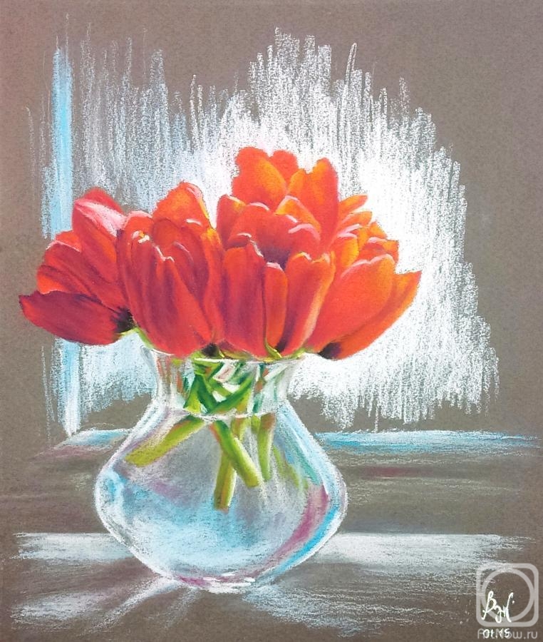 Juravok Weronika. Scarlet tulips
