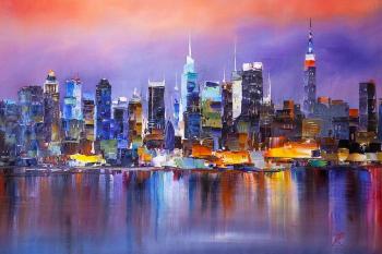 Fires of the Night City. New York