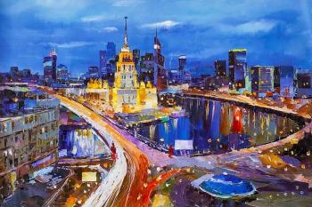 Night Moscow in Motion. Rodries Jose