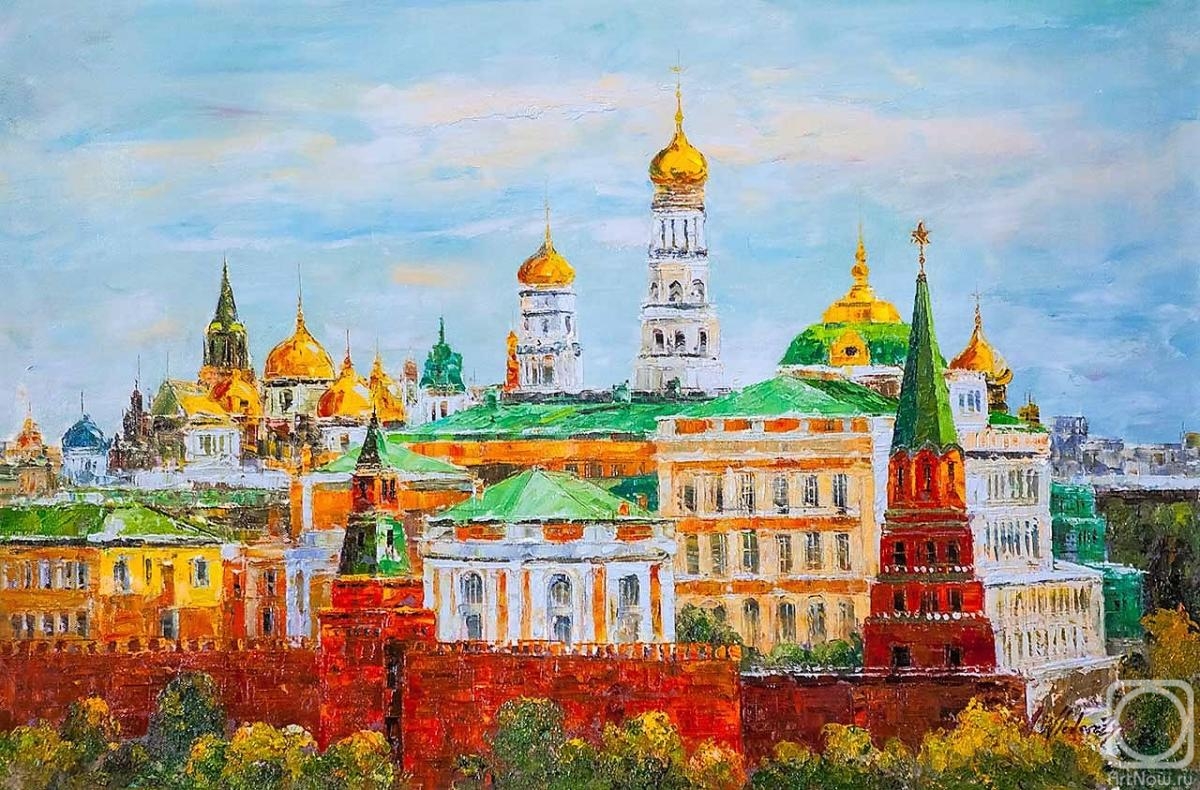 Vlodarchik Andjei. Golden-domed Moscow. Version AV