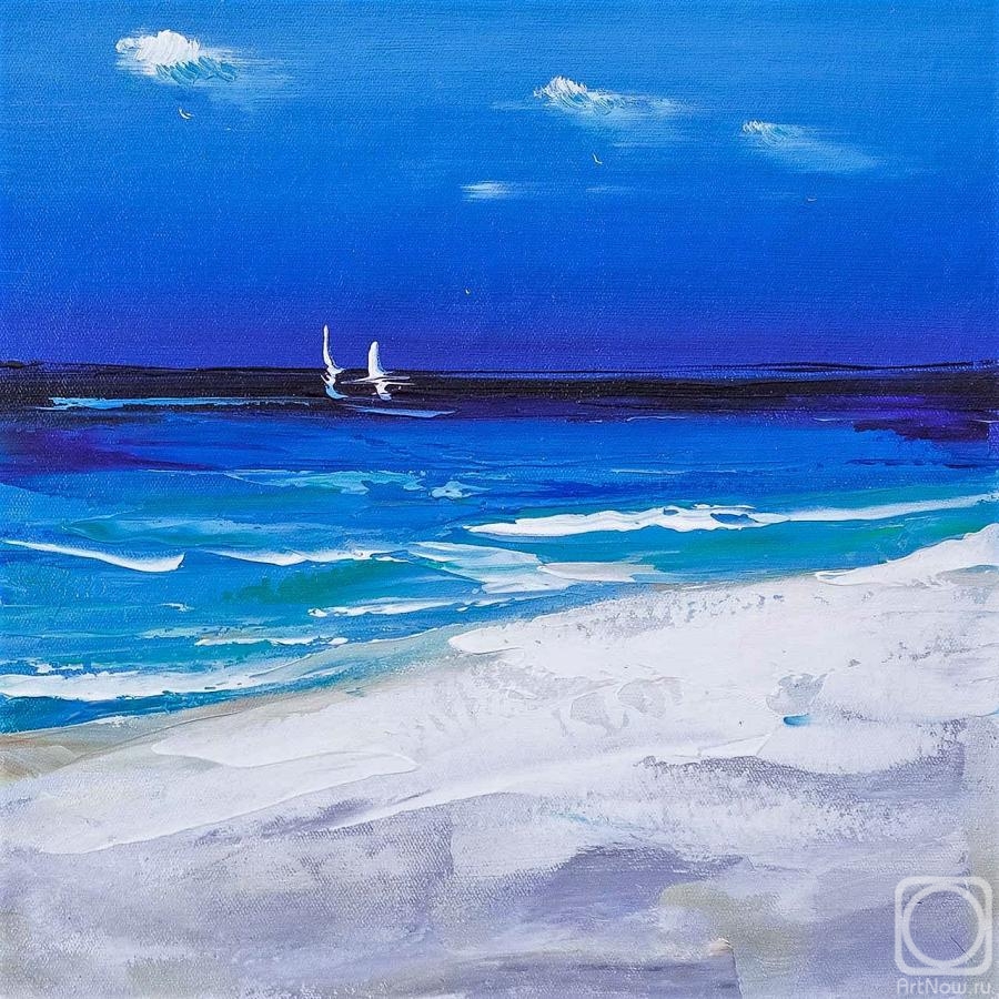 Rodries Jose. White Beach. Blue Ocean N6