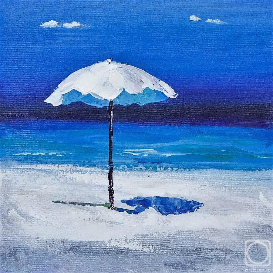 Rodries Jose. Beach Stories. White Umbrella