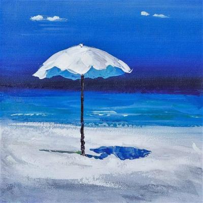 Beach Stories. White Umbrella. Rodries Jose