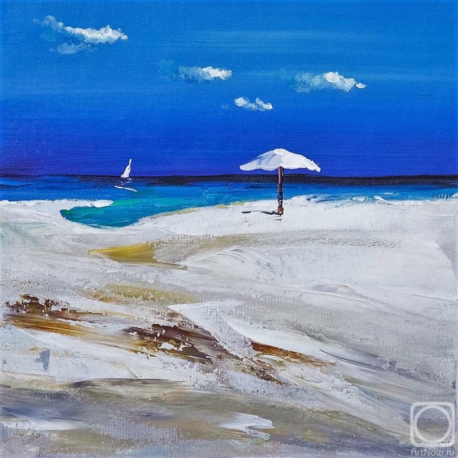 Rodries Jose. Beach Stories. White Umbrella N2