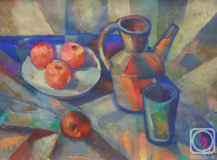 Karpov Evgeniy. Still life with apples 139