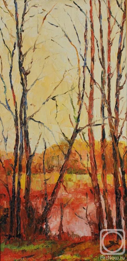 Tselobanova Elena. Autumn sunset