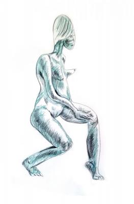 Drawing on someone else's fast contour-2. Tyuryaev Vladimir