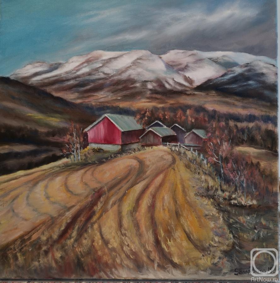 Bleka Oxana. Farm in the mountains