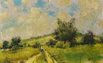 Summer day, village sketch