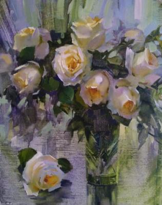 Still life with roses