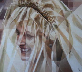 Lady Di. Cubo-futurism (Princess Diana). Krotkov Vassily