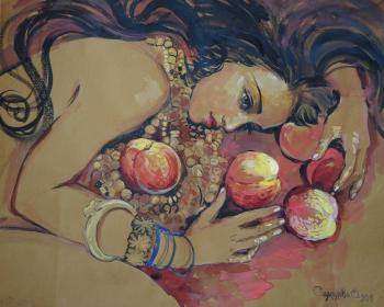 Leila and Peaches (Graphic Work). Simonova Olga