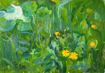 Burdocks and dandelions (May Grass). Dobrovolskaya Gayane