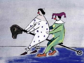 A couple of clowns. Shpak Vycheslav