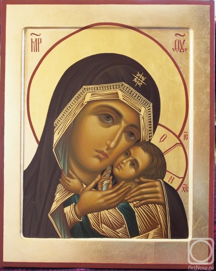 Baranova Natalia. Icon of the mother of God "Korsun"