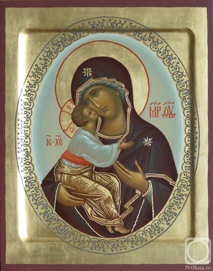 Baranova Natalia. The Icon Of The Mother Of God "Zhirovichi"