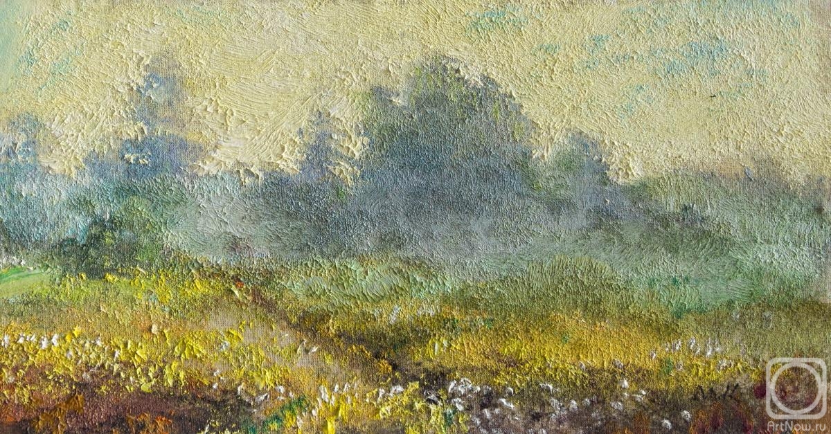 Kremer Mark. Fog, summer sketch