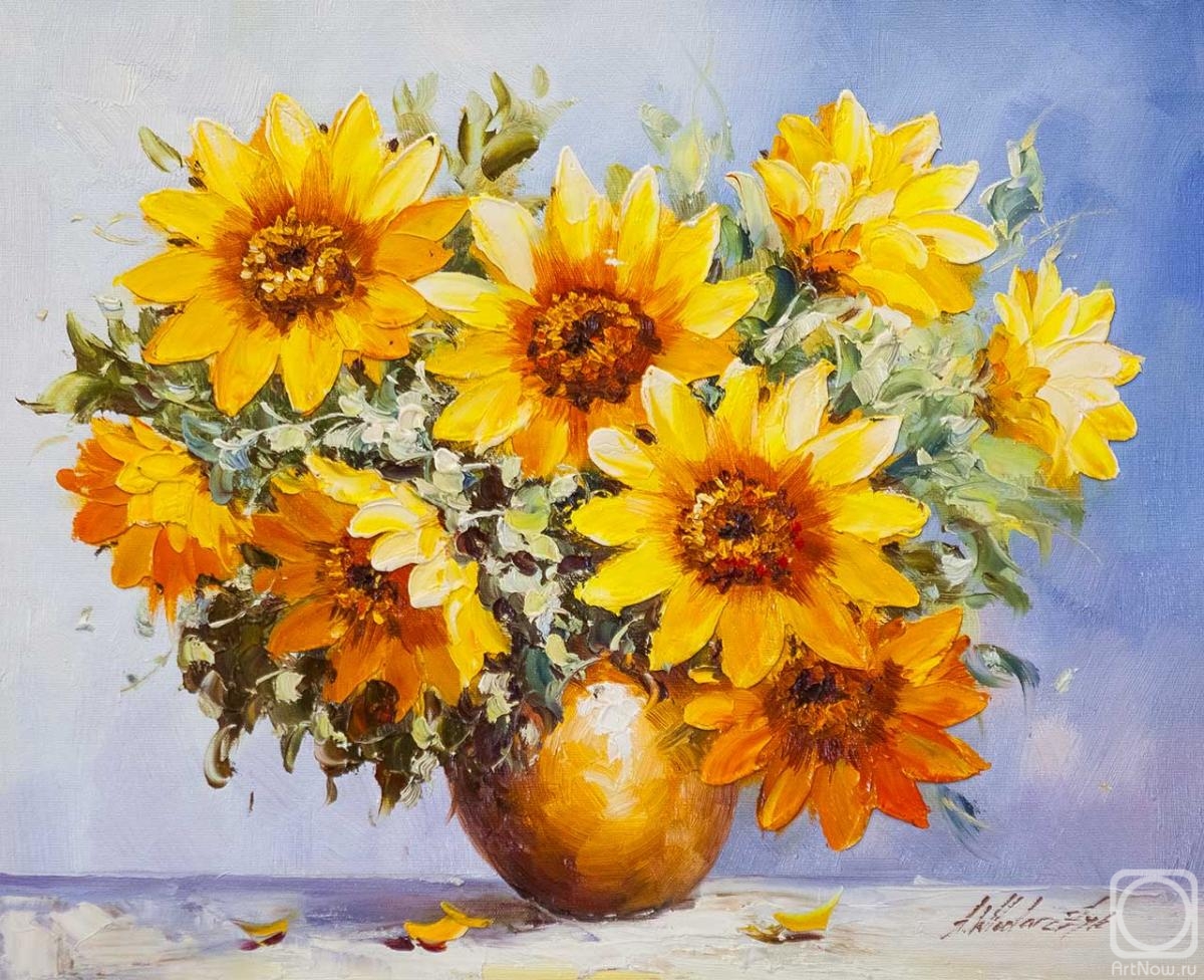 Vlodarchik Andjei. Garden sunflowers N3