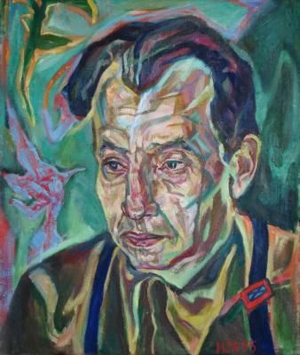 Father's portrait (The Artist Igor Levin). Levin Igor