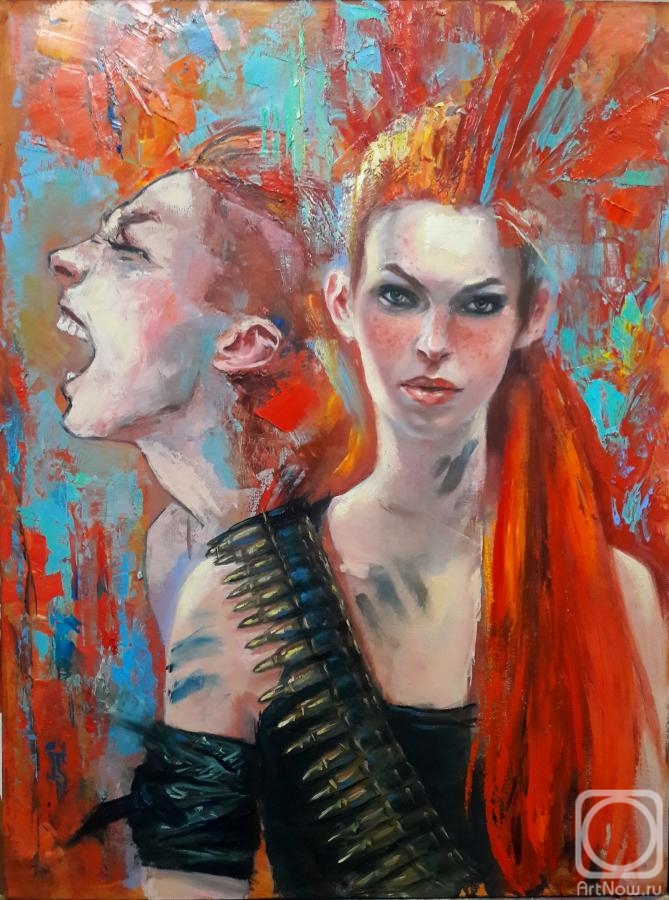 Sergeyeva Irina. Screaming Red