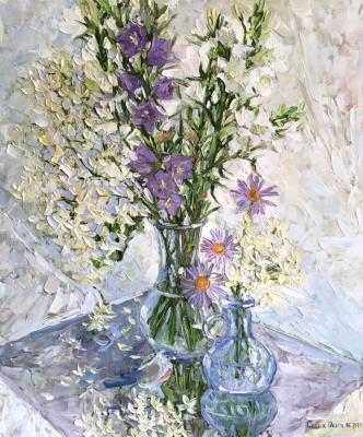 Lileyny bouquet (White Hand Bells). Sedyh Olga