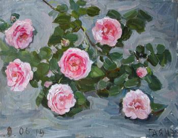 Painting Just roses. Dobrovolskaya Gayane